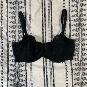 {3/$15} Auden | Black lace unlined bra